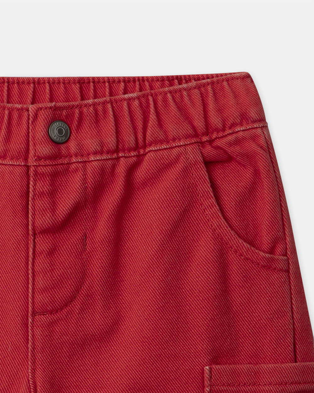 Pantalon en twill Coloris rouge Sergent Major