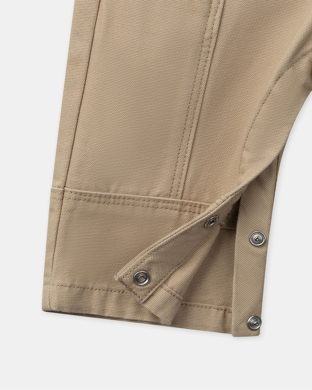 Salopette longue en coton Coloris beige Sergent Major