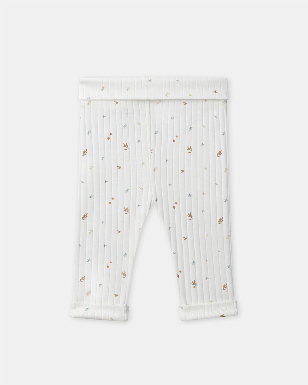 Ensemble haut, pantalon et bonnet imprim&eacute; feuillage Coloris &eacute;cru  Sergent Major