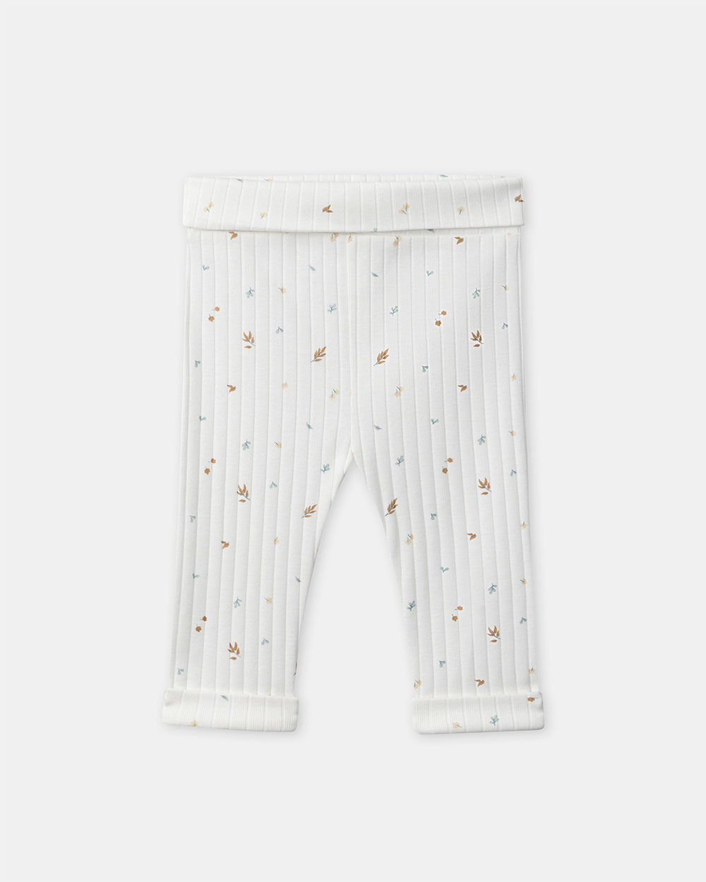 Ensemble haut, pantalon et bonnet imprim&eacute; feuillage Coloris &eacute;cru  Sergent Major