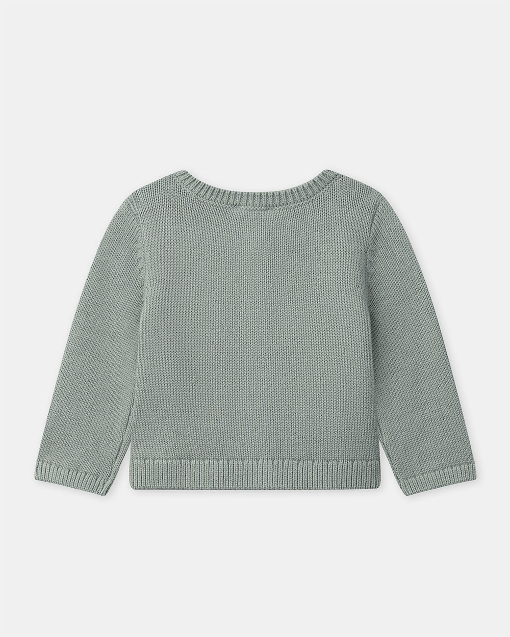 Cardigan ajouré à volant Coloris vert Sergent Major