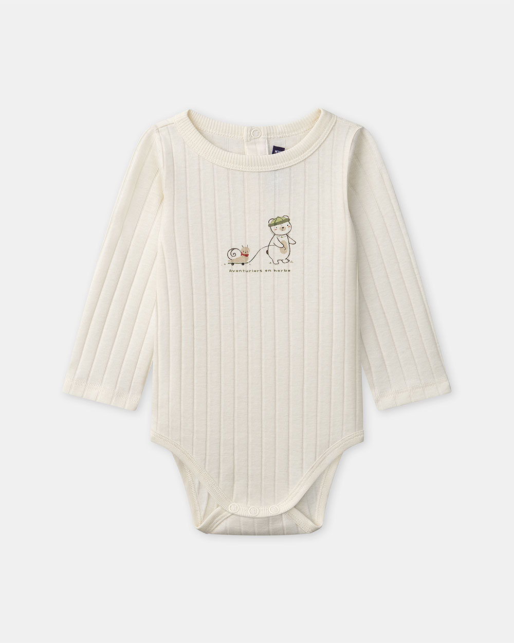 Body imprimé ours Coloris écru Sergent Major