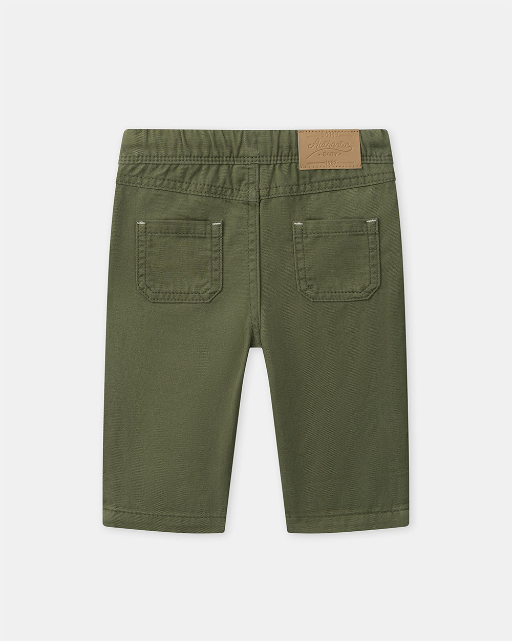 Pantalon en twill ajustable Coloris kaki Sergent Major