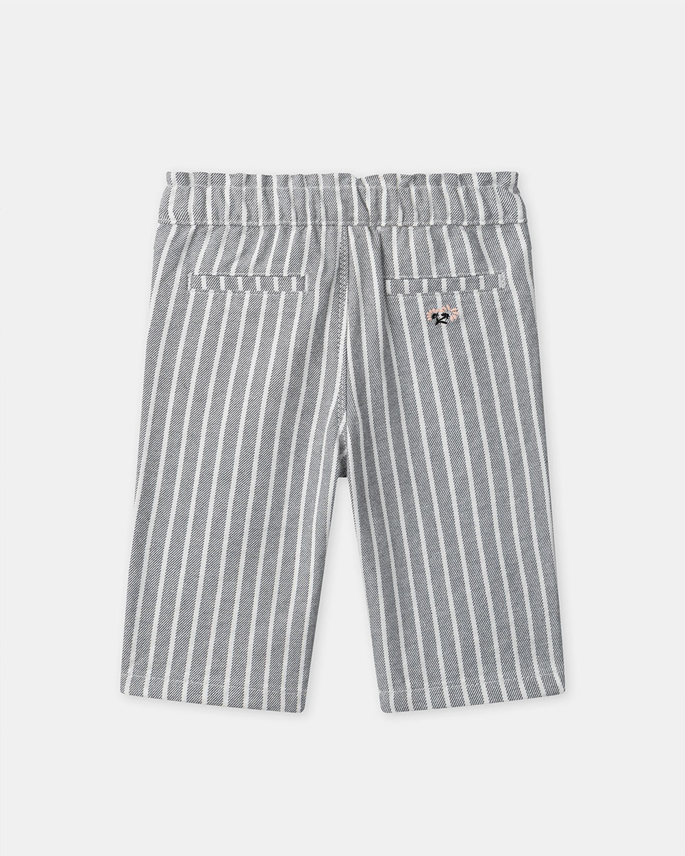 Pantalon flare à rayures Coloris gris Sergent Major