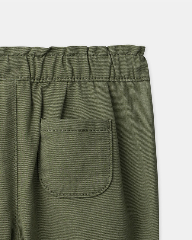 Pantalon en twill ajustable Coloris kaki Sergent Major