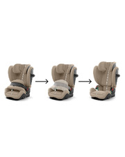 Siège auto Pallas G3 i-Size Coloris almond beige (Plus) Cybex