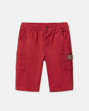 Pantalon en twill Coloris rouge Sergent Major
