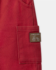 Pantalon en twill Coloris rouge Sergent Major