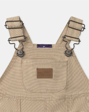 Salopette longue en coton Coloris beige Sergent Major