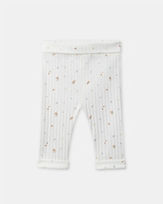 Ensemble haut, pantalon et bonnet imprim&eacute; feuillage Coloris &eacute;cru  Sergent Major