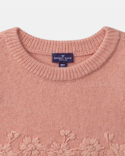 Pull brod&eacute; sans manches Coloris corail  Sergent Major