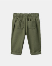 Pantalon en twill ajustable Coloris kaki Sergent Major