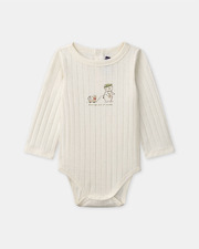 Body imprimé ours Coloris écru Sergent Major
