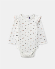 Ensemble chasuble denim + body Coloris bleu Sergent Major