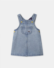 Ensemble chasuble denim + body Coloris bleu Sergent Major