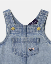 Ensemble chasuble denim + body Coloris bleu Sergent Major