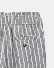 Pantalon flare à rayures Coloris gris Sergent Major