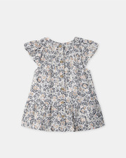 Robe et bloomer imprimé fleuri Coloris gris Sergent Major