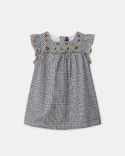 Robe et bloomer vichy Coloris gris foncé Sergent Major