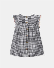 Robe et bloomer vichy Coloris gris foncé Sergent Major