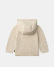 Pull à capuche motif animal Coloris beige Sergent Major