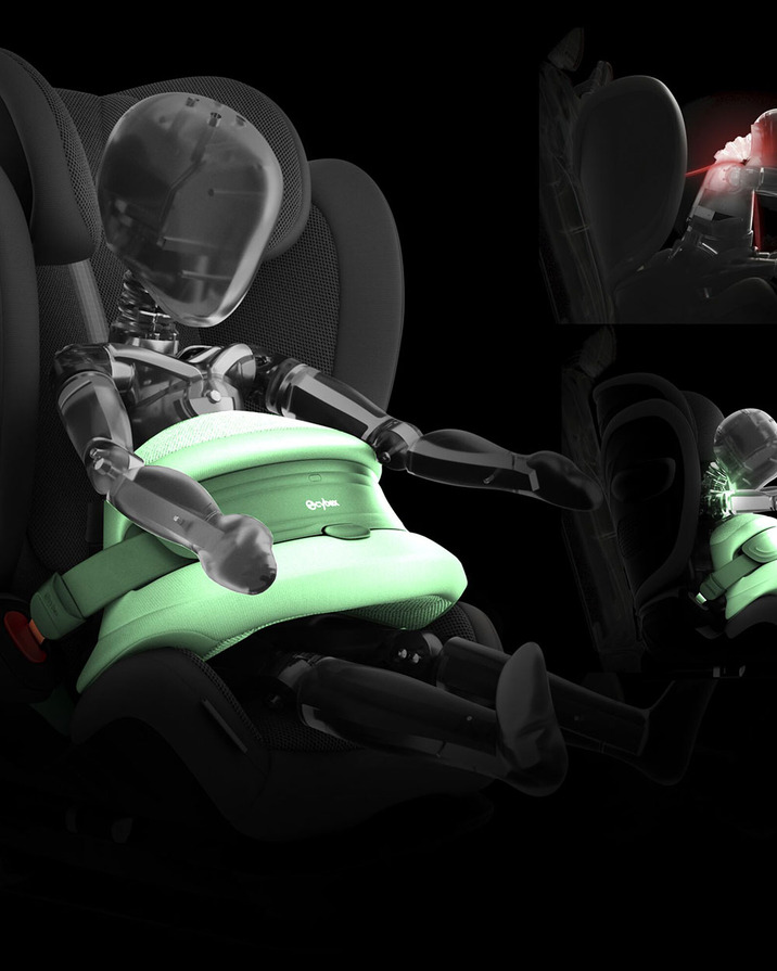 Si&egrave;ge auto Pallas G3 i-Size Coloris moon black (Plus)  Cybex