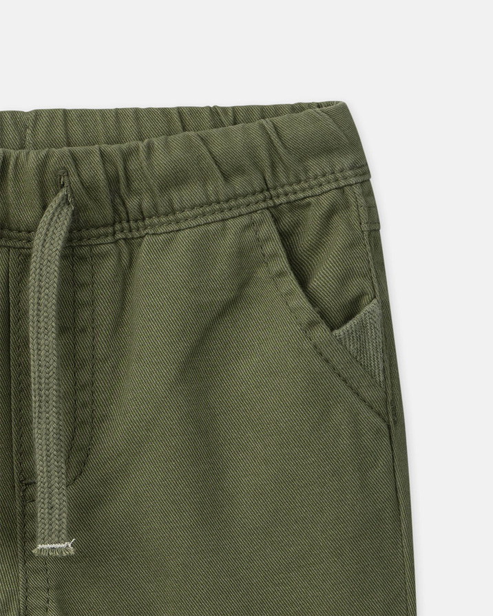 Pantalon en twill ajustable Coloris kaki Sergent Major