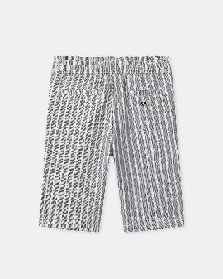 Pantalon flare à rayures Coloris gris Sergent Major