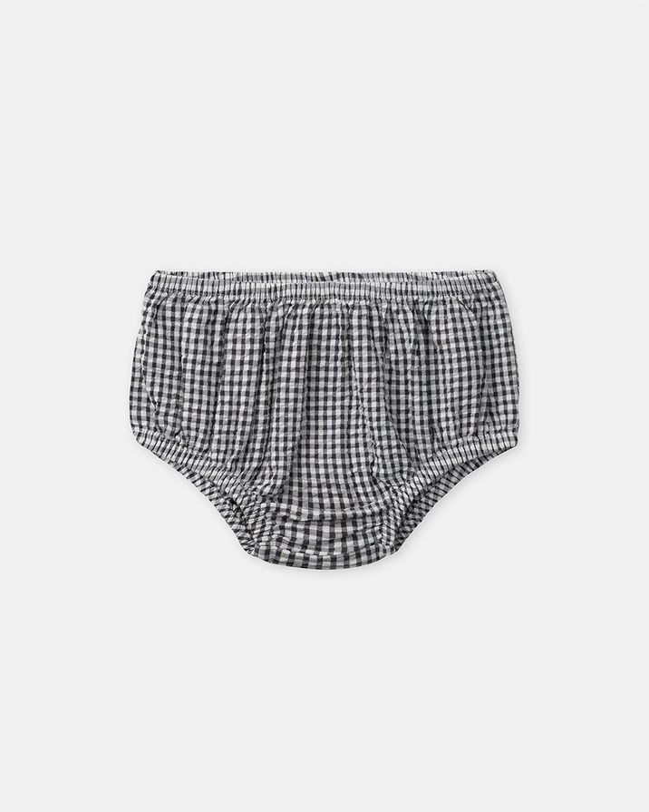 Robe et bloomer vichy Coloris gris foncé Sergent Major