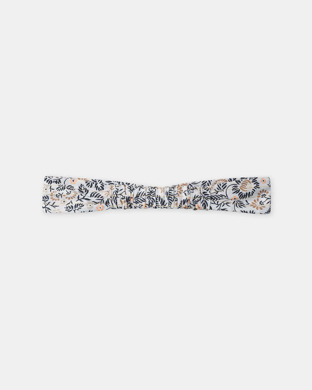Bandeau cheveux imprimé fleuri Coloris gris foncé Sergent Major
