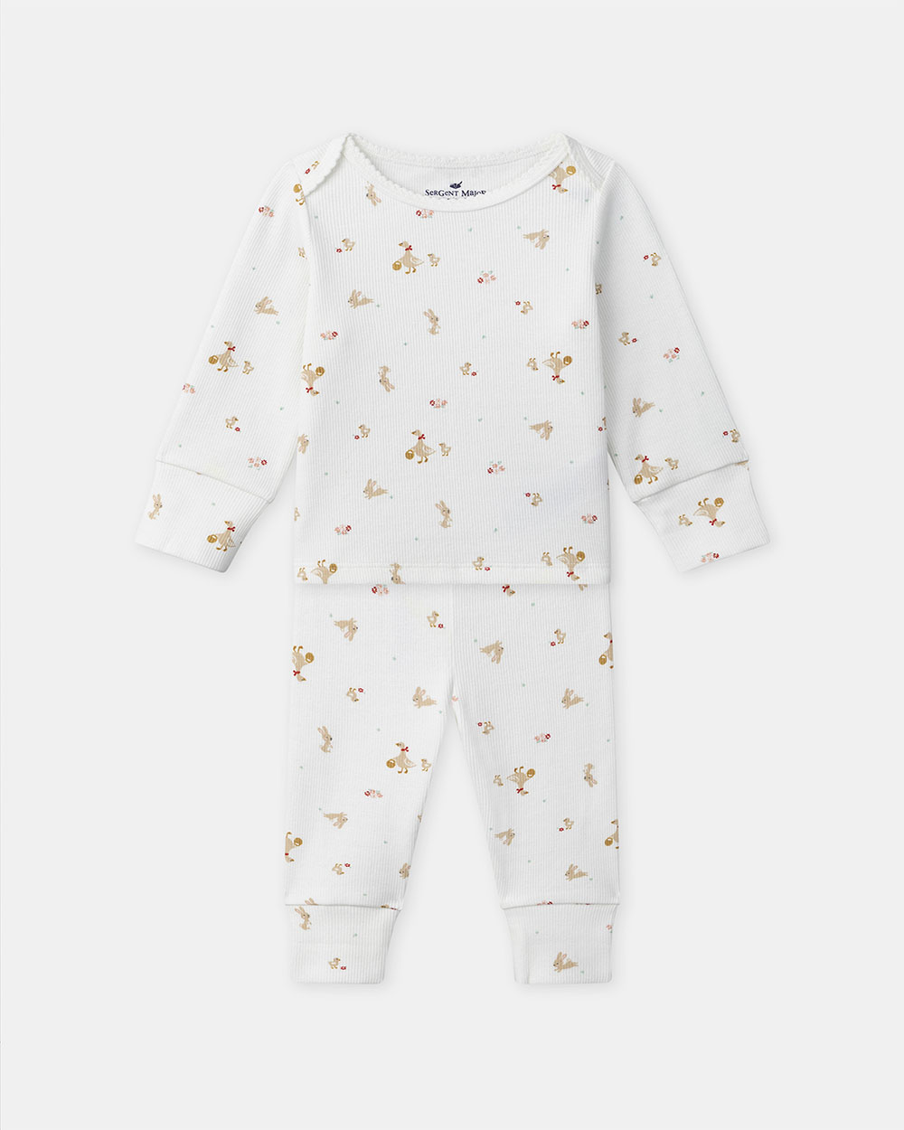 Pyjama évolutif imprimé animaux Coloris écru Sergent Major