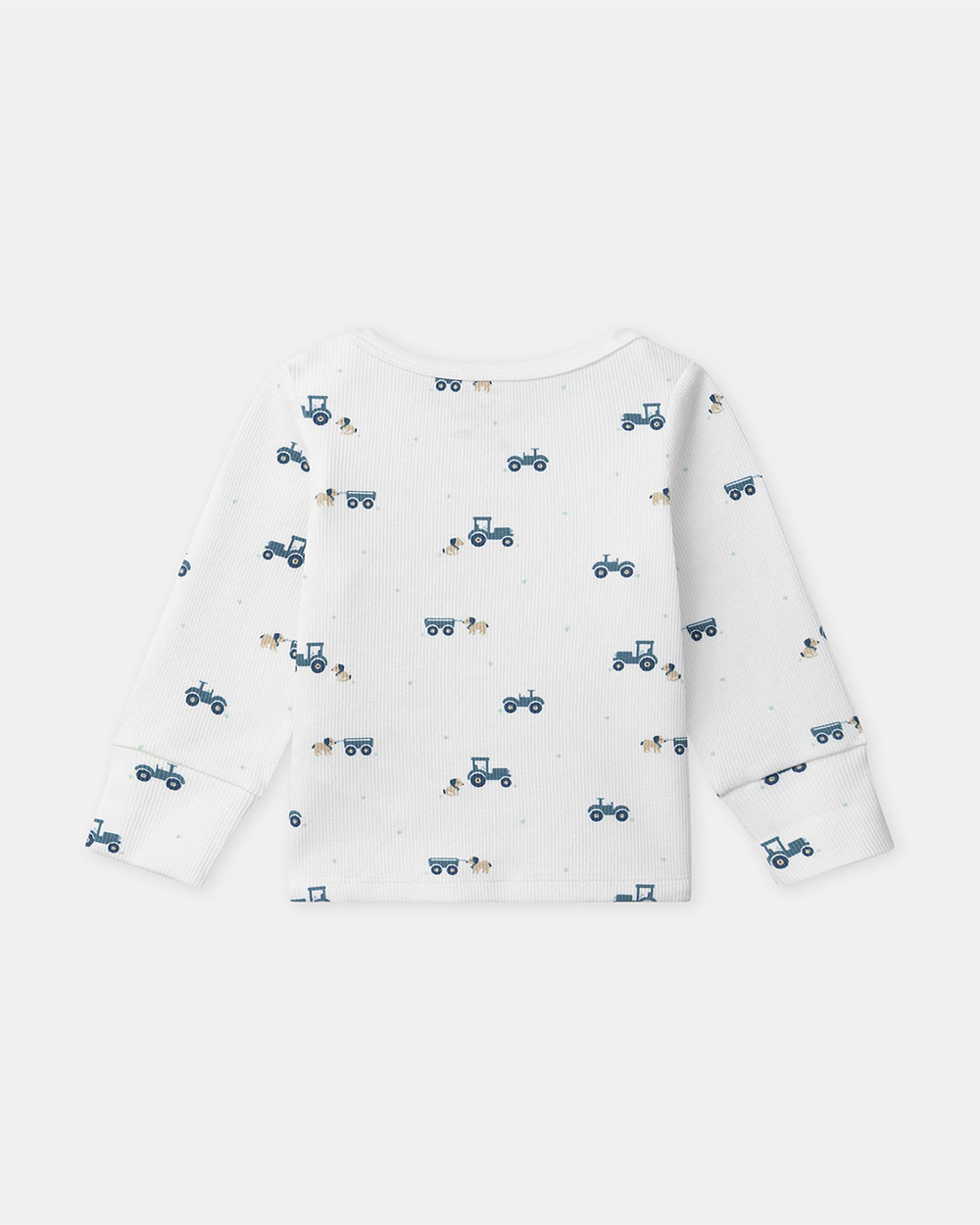 Pyjama évolutif imprimé tracteurs Coloris écru Sergent Major