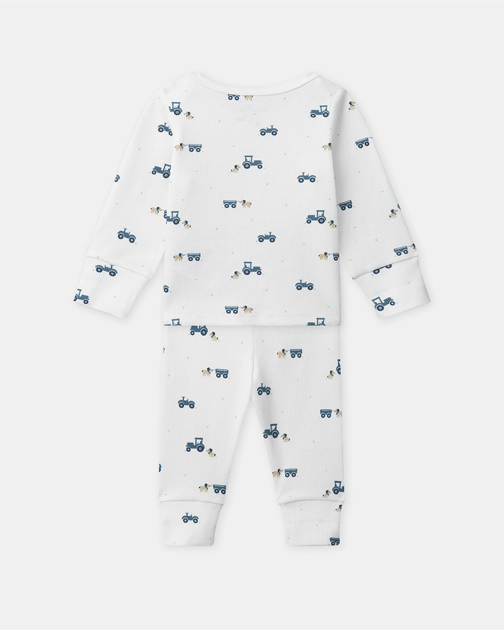 Pyjama évolutif imprimé tracteurs Coloris écru Sergent Major