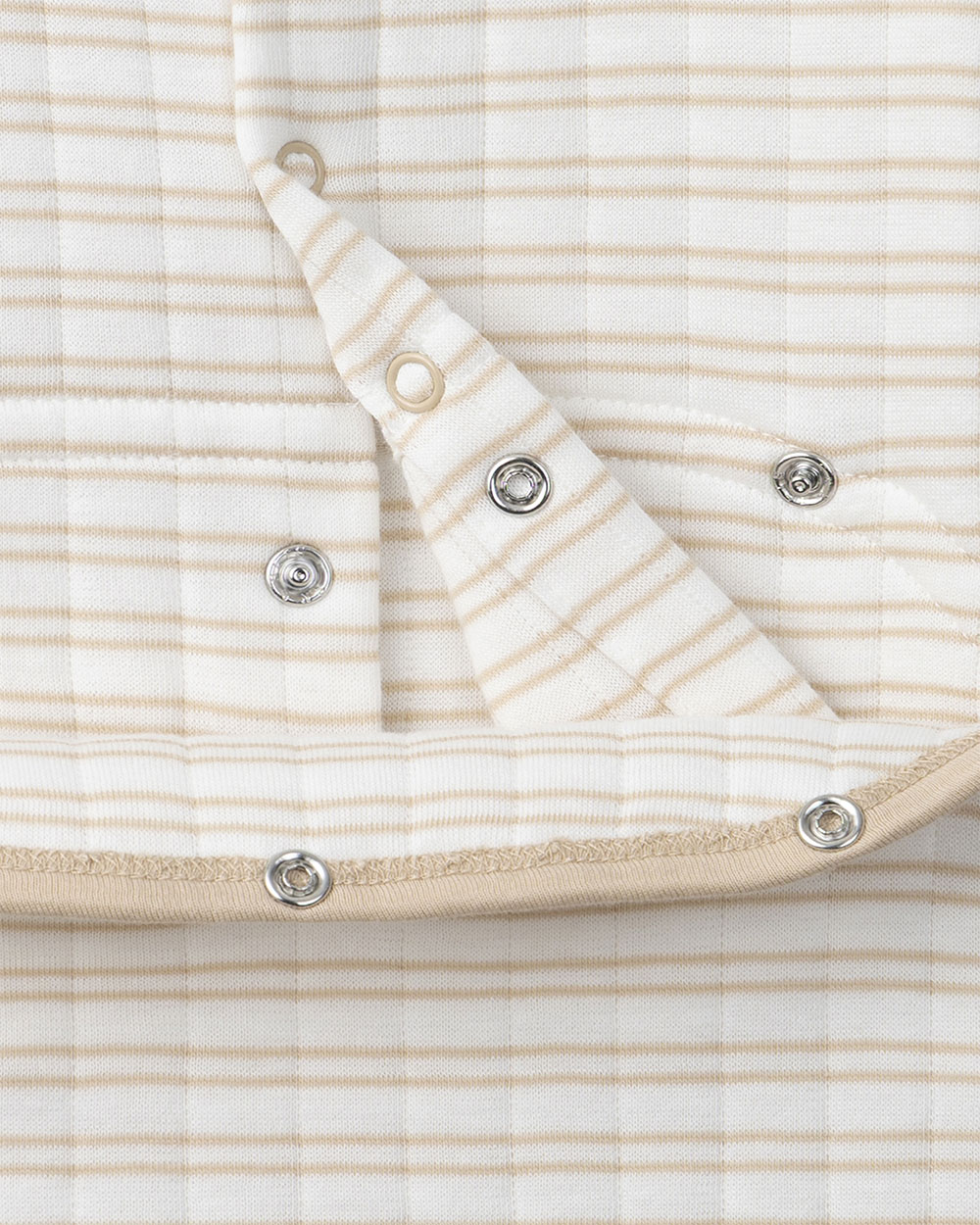Grenouillère à broderies oies Coloris beige Sergent Major