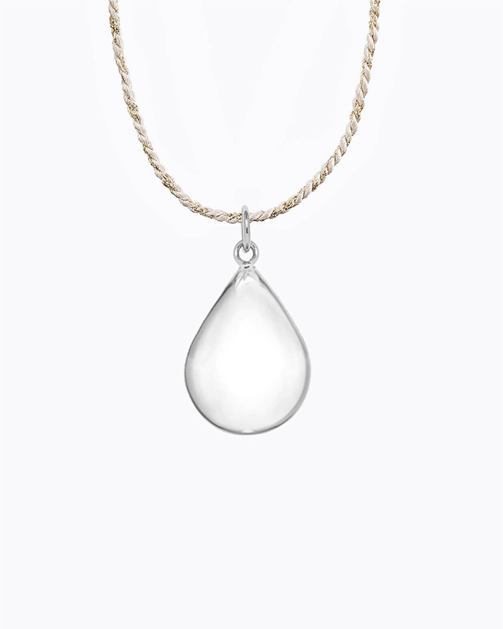 Bola de grossesse Goutte Coloris Argent sur cordon Ilado