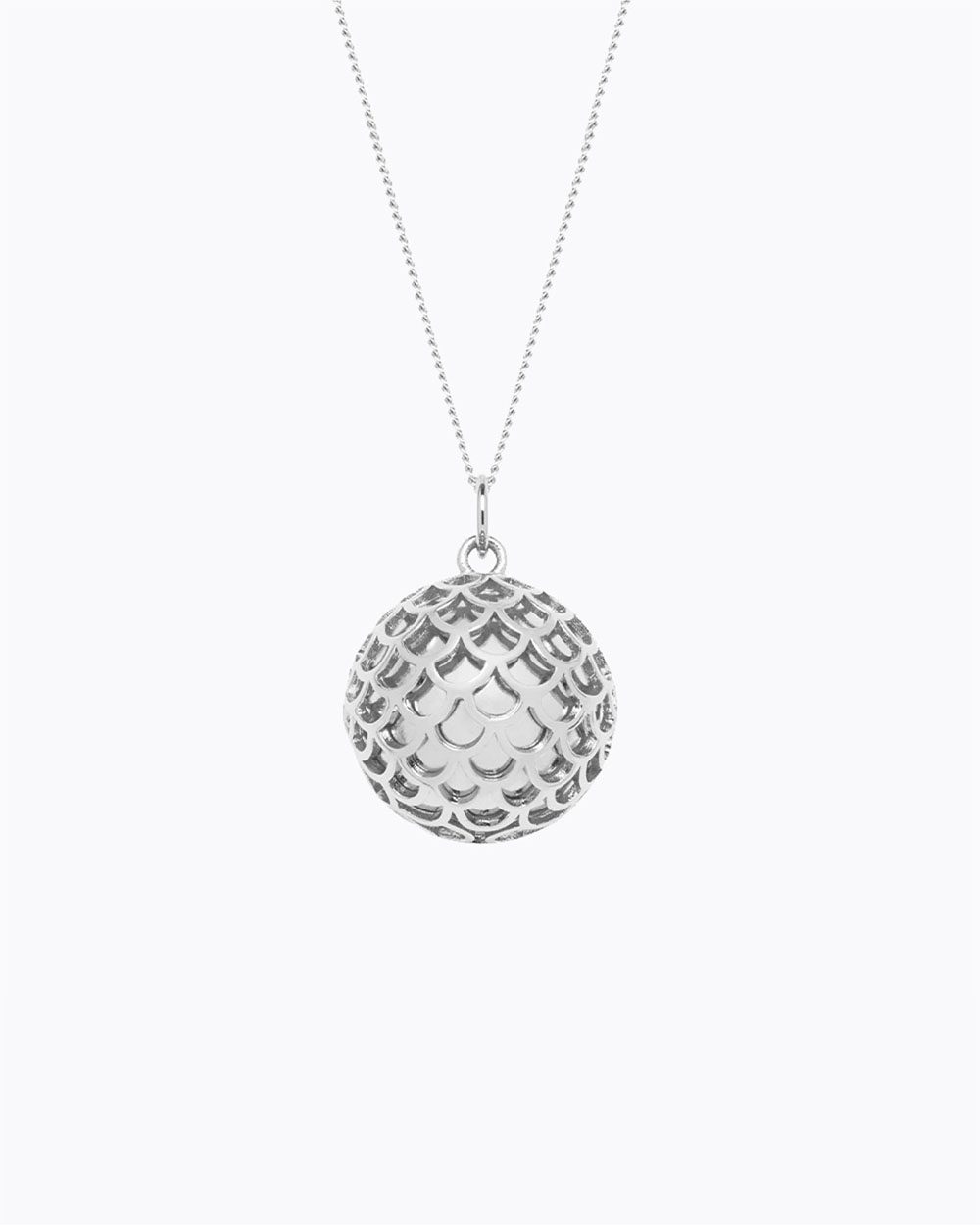 Bola de grossesse Source Coloris Argent sur chaine Ilado