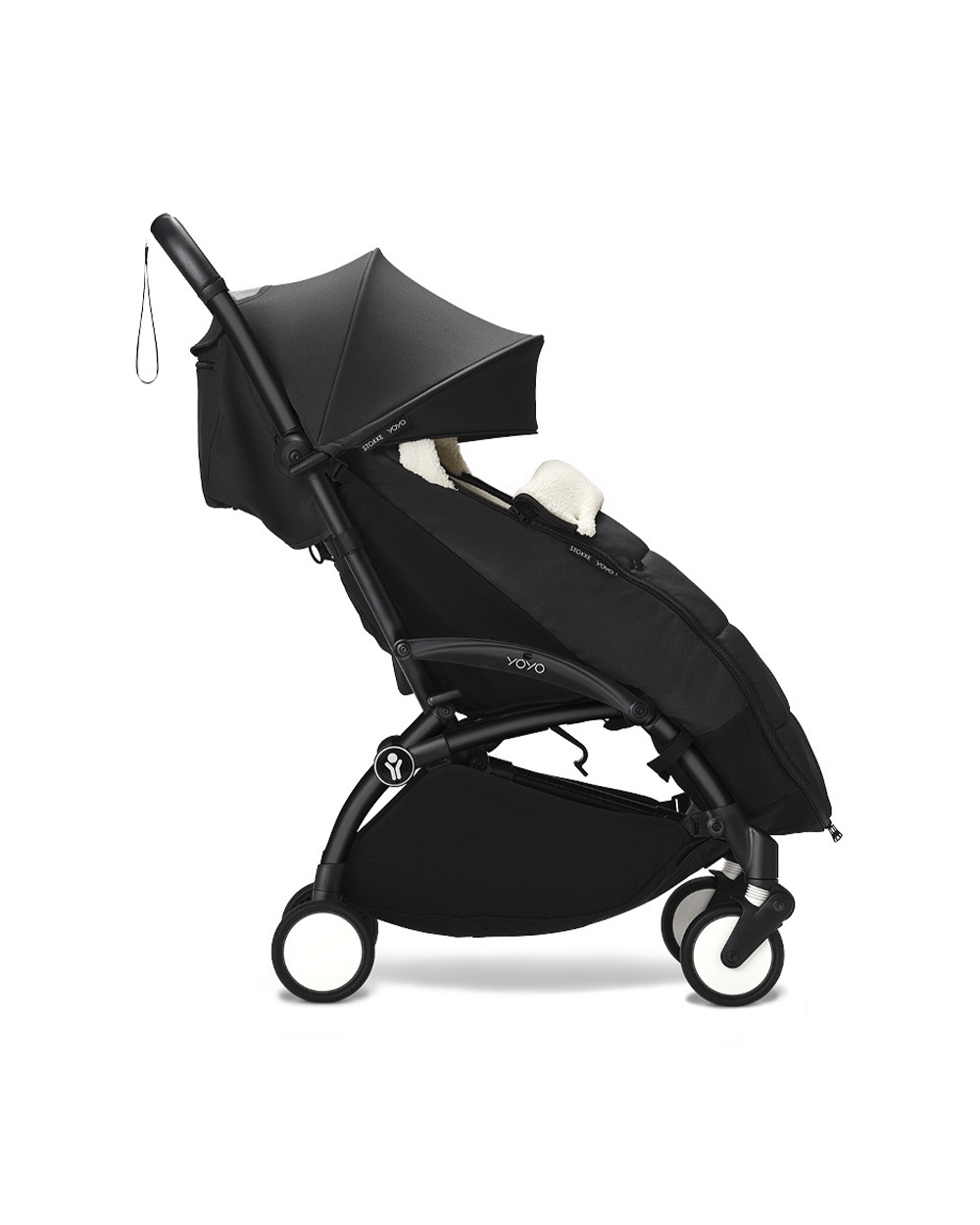 Chancelière poussette YOYO³ Coloris noir Stokke