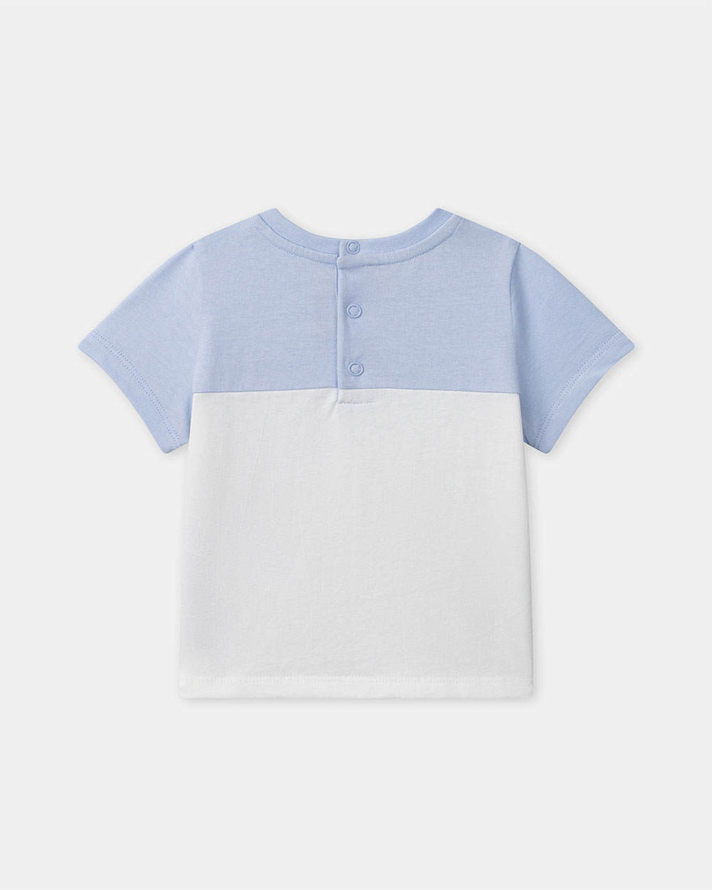 T-shirt bicolore avec poche Coloris bleu Sergent Major