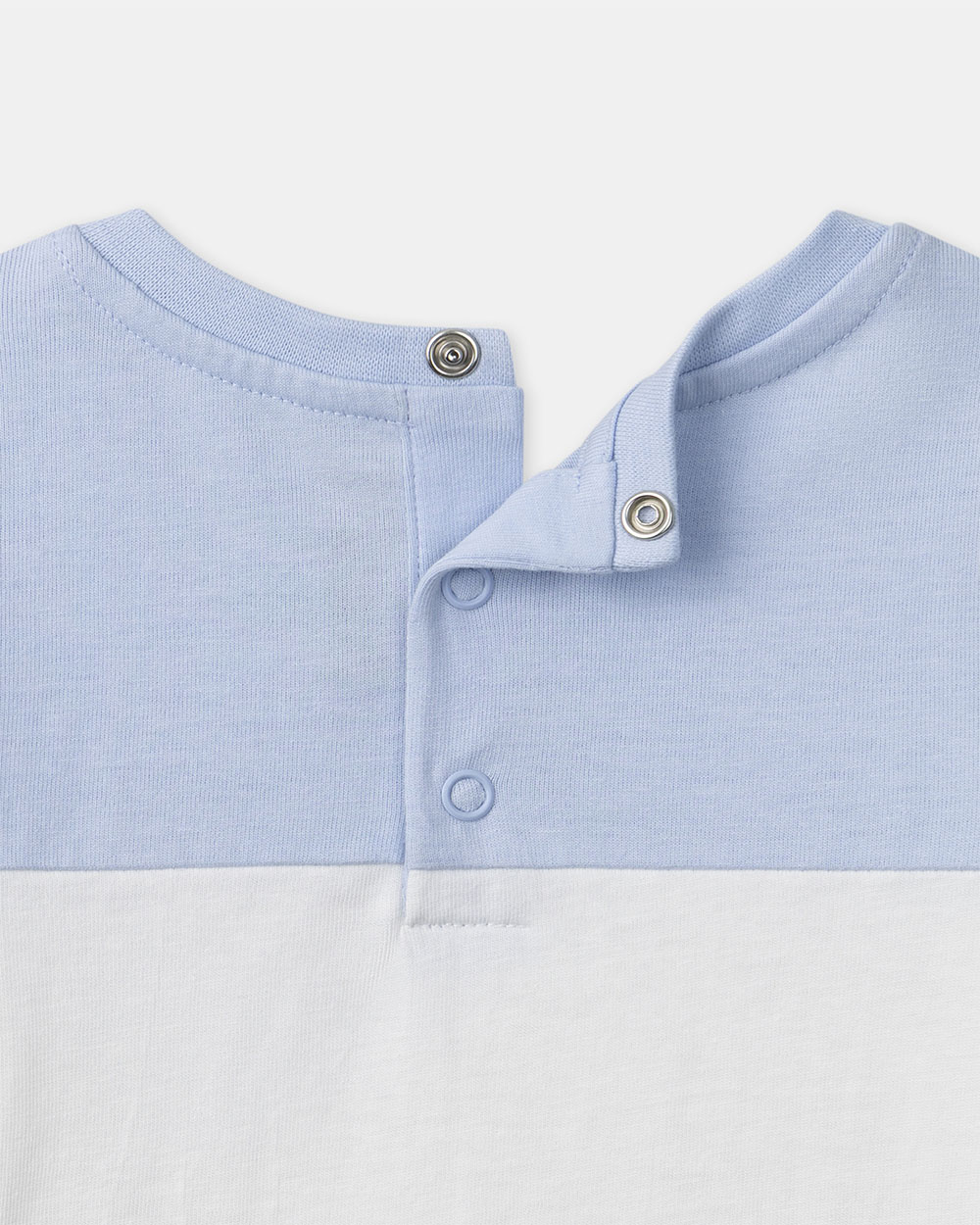 T-shirt bicolore avec poche Coloris bleu Sergent Major