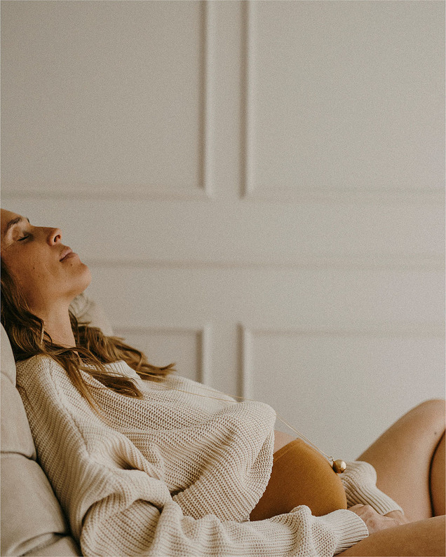Bola de grossesse Bonne étoile Coloris Or Jaune sur chaine  Ilado