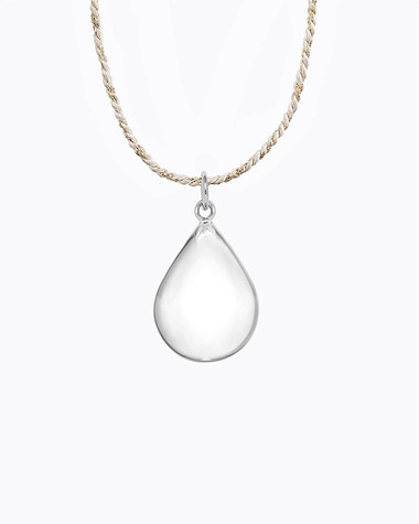 Bola de grossesse Goutte Coloris Argent sur cordon  Ilado