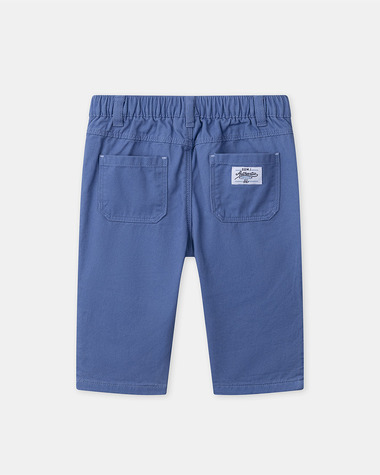 Pantalon en twill retroussable Coloris bleu  Sergent Major