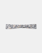 Bandeau cheveux imprimé fleuri Coloris gris foncé Sergent Major