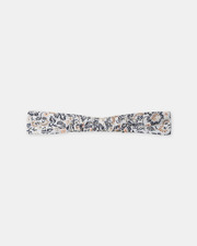 Bandeau cheveux imprimé fleuri Coloris gris foncé Sergent Major