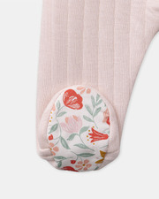 Grenouillère rose à col volant Coloris rose Sergent Major