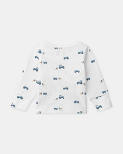 Pyjama évolutif imprimé tracteurs Coloris écru Sergent Major