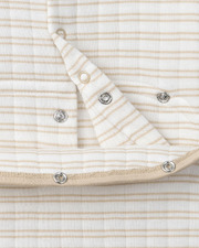 Grenouillère à broderies oies Coloris beige Sergent Major