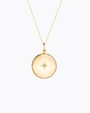 Bola de grossesse Bonne étoile Coloris Or Jaune sur chaine Ilado