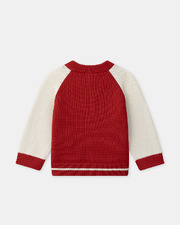 Gilet zippé bicolore Coloris rouge Sergent Major