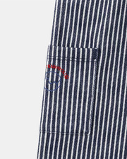 Pantalon à rayures avec cordon Coloris bleu marine Sergent Major